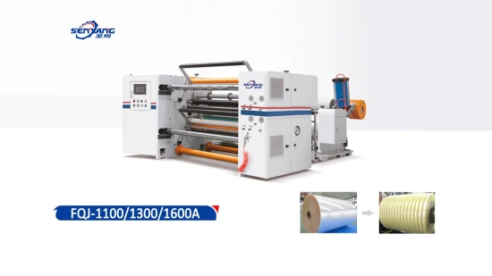 Industrielle Papierbandfolien-Stoffrollenschneidemaschine