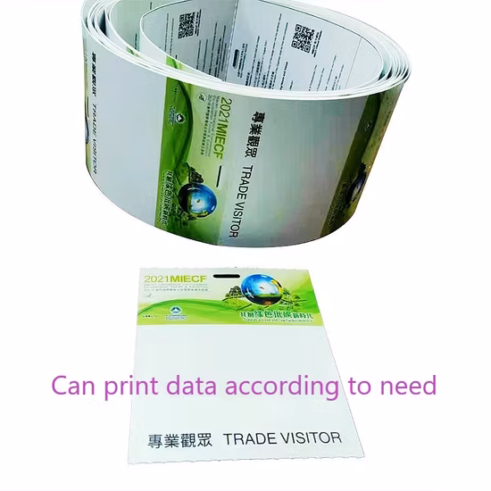 Druckbares leeres NFC-RFID-MIFARE-DESFire-EV1/EV2-Papierbus-Metro-RFID-Ticket