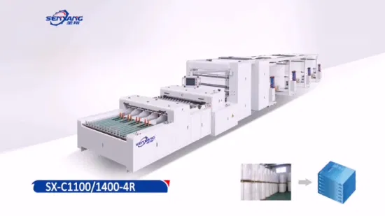 Papierschneidemaschine im A3- und A4-Format mit hoher Tageskapazität und oberem und unterem horizontalem Messer