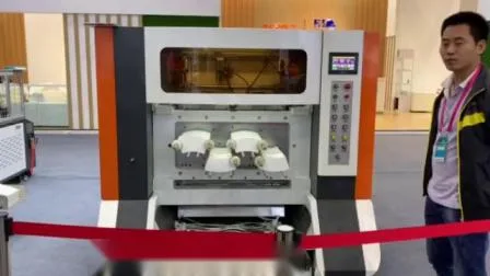 Automatische, beliebte Papierbecher-Fächerkartenrollen-Stanzmaschine mit schneller Geschwindigkeit