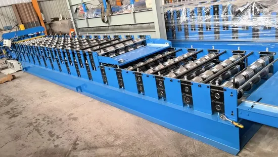 Doppeldeckige Metalldach-Profiliermaschinen